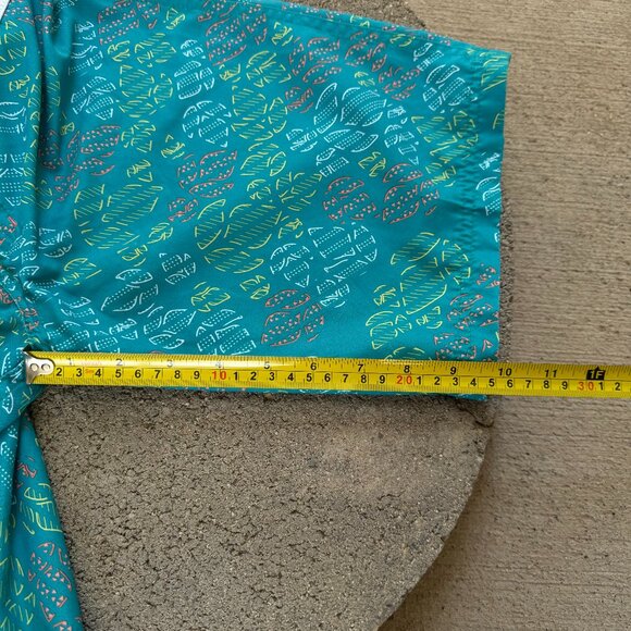 REEF WOMEN'S TURQUOISE BERMUDA BOARD SHORTS SIZE 3 JUNIOR - Picture 13 of 14